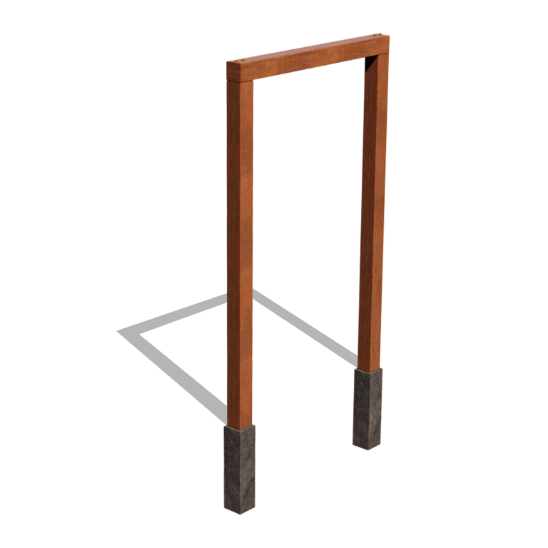 Cortenová pergola - Rovný - 150 x 230 cm