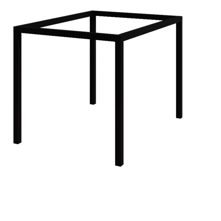 Oceľová pergola - Obdĺžnik - 324 x 250 x 230 cm - RAL9005 matný (čierny) - Bez betónovej pätky