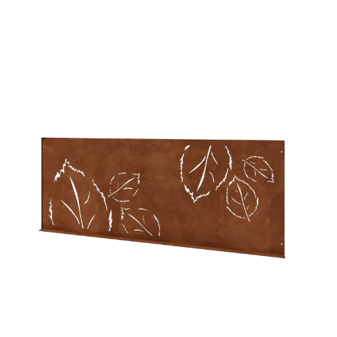 Cortenové plotové pole N - Panel - 149 x 3 x 60 cm